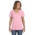 Ladies Featherweight V-Neck SS