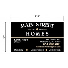 Main Street Builder Biz Cards