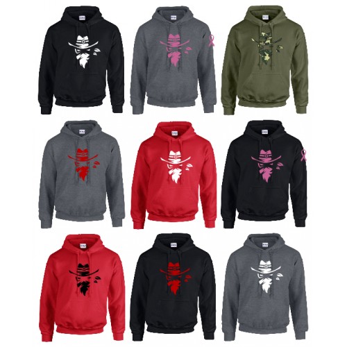 G18500 Uni-Sex Iredell United Bandits Hoodie - Multi Color Options